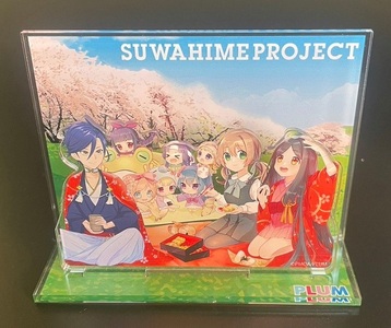 SUWAHIME PROJECT 春夏秋冬アクリルスタンドセット ／ ピーエムオフィスエー キャラクター コレクション アクリル スタンド 信州 長野県 諏訪 諏訪市 【28-06】