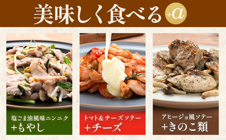 肉 鶏肉 豚肉 味付き肉 国産鶏と国産豚の3種味付けセット 計2.25kg 計9袋(250g×各3袋) MK エム・ケイ食品《30日以内に出荷予定(土日祝除く)》福岡県 鞍手町 塩ごま油風味ニンニク 