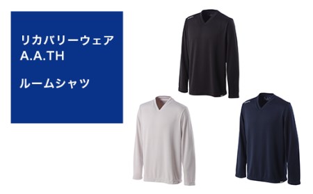 I4-02DA【カラー：クールグレイ サイズ：L】リカバリーウェア A.A.TH/ ルームシャツ（品番：AAJ91300）