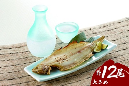 浜田の上品笹カレイ・大き目肉厚水カレイ2種食べ比べセット計12尾 笹カレイ・水カレイ食べ比べ【198_0009】