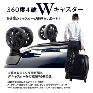 【3～6泊用 便利なフロントオープン！】AP7351スーツケースMスモーキーベージュ Ｍサイズ キャリーバッグ 中型 無料受託サイズ ファスナースーツケース ジッパー ハードケース TSAロック ビジ