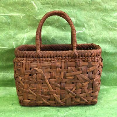 ふるさと納税 丸森町 ぶどうつるバッグ　NO.19