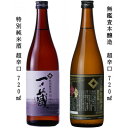 【ふるさと納税】一ノ蔵 特別純米酒 超辛口 & 無鑑査本醸造 超辛口 各720ml×1本【1514038】