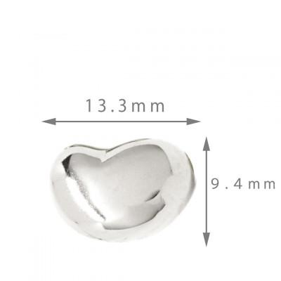 ふるさと納税 笛吹市 大きな豆 ピアス  PT900 |  | 02