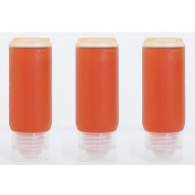 ふるさと納税 二本松市 《簡易包装でお届け》自家採り国産天然「栗はちみつ」スタンドボトル 200g×3本