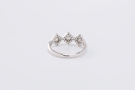 【プラチナ】 0.39ct ダイヤモンドリング/No.124