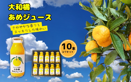 大和橘あめジュース 10本入り 柑橘 橘 ジュース ならBonbon 奈良県 奈良市 柑橘 橘 ジュース なら 16-003  柑橘 橘 ジュース 柑橘 橘 ジュース