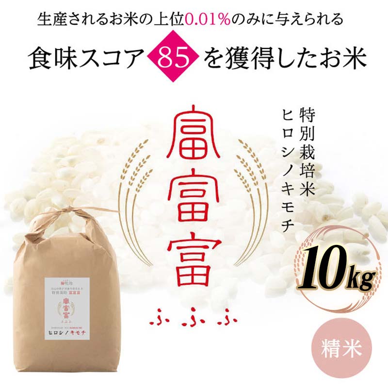 【ふるさと納税】【先行予約】富山県ブランド米 富富富 精米 10kg ふふふ ブランド米 国産 米 お米 日本米 ギフト 贈り物 備蓄 防災 食品 陽咲玲 はるざれ F6T-902