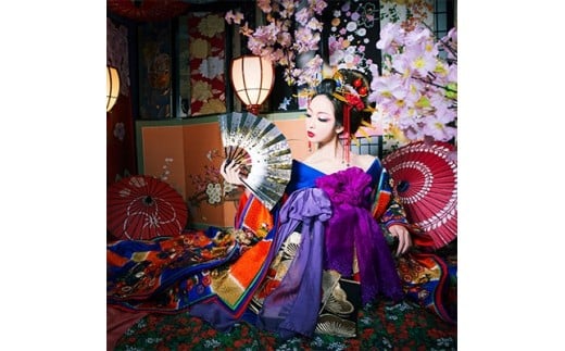 
本格古典風花魁体験+フォトアルバム(1名様分)【1087111】
