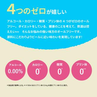 ノンアルコール サントリー からだを想う オールフリー (機能性表示食品) 350ml×24本 【サントリー】※沖縄・離島地域へのお届け不可