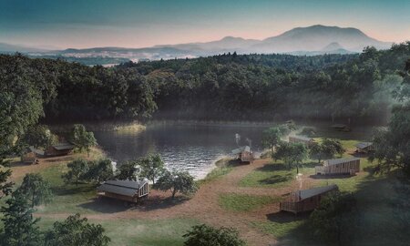 【数量限定】サウナ付きコテージ「Earthboat Village Kurohime」30,000円分デジタルクーポン【長野県信濃町ふるさと納税】