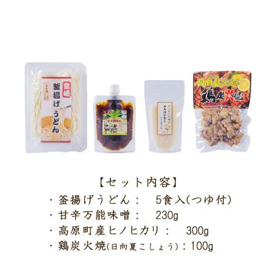 ふるさと納税 高原町 《ふるさとの高原の味》霧島の恵み! ごちそううどんセットTF858 |  | 03