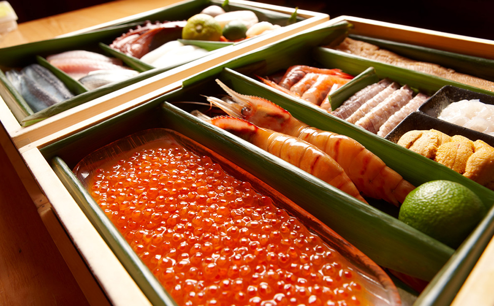 老舗江戸前寿司店[松栄]渋谷区内店舗限定 食事券 15,000円分（3,000円分×5枚）
