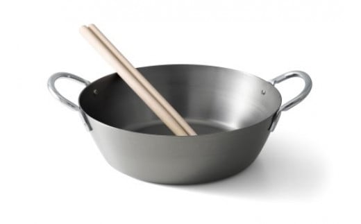 DA-32 ダンチュウ 鉄天ぷら鍋セット26cm (粉箸付) FC014091