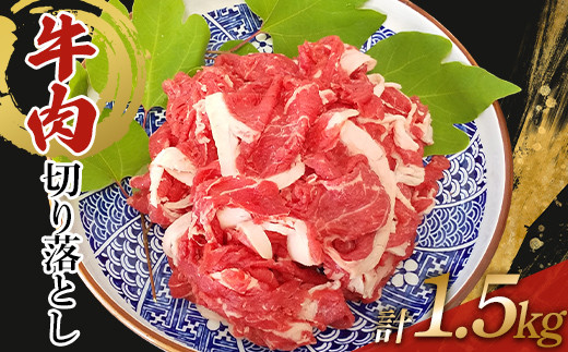 牛肉 切り落とし 1.5kg（500g×3） TY0-0744