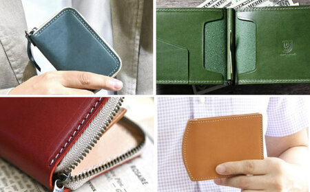 本革ラウンドファスナー型コインケースとマネークリップセット フィーユ 滋賀県長浜市/株式会社ブラン・クチュール[AQAY520]