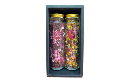 ＜新感覚！バラの香りにつつまれる飲料＞うれしのローズ ローズティー30g うれしの薔薇茶50g 2種セット 佐賀県/株式会社Rose[41AAAS009]