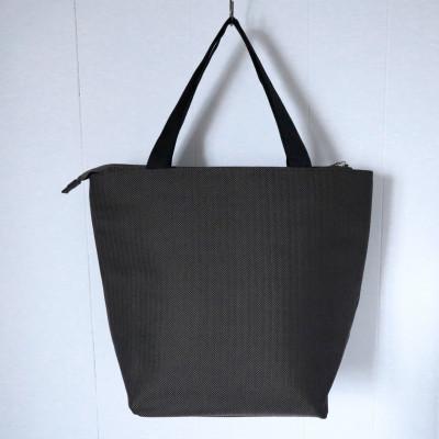 ふるさと納税 見附市 【地ビール工場コラボレーション】保冷保温バッグ C/#ブラウン ヘリンボン |  | 01