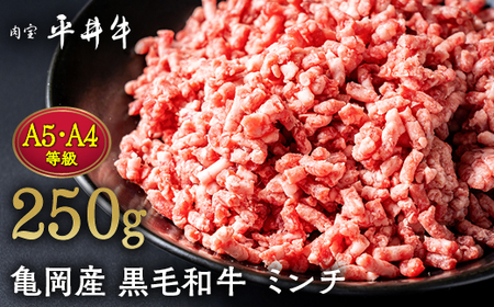 牛肉 平井牛ミンチ 250g ミンチ 牛ミンチ ミンチ 牛肉ミンチ