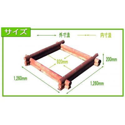 ふるさと納税 標茶町 不二木材　ログ砂場(スクエア) |  | 03