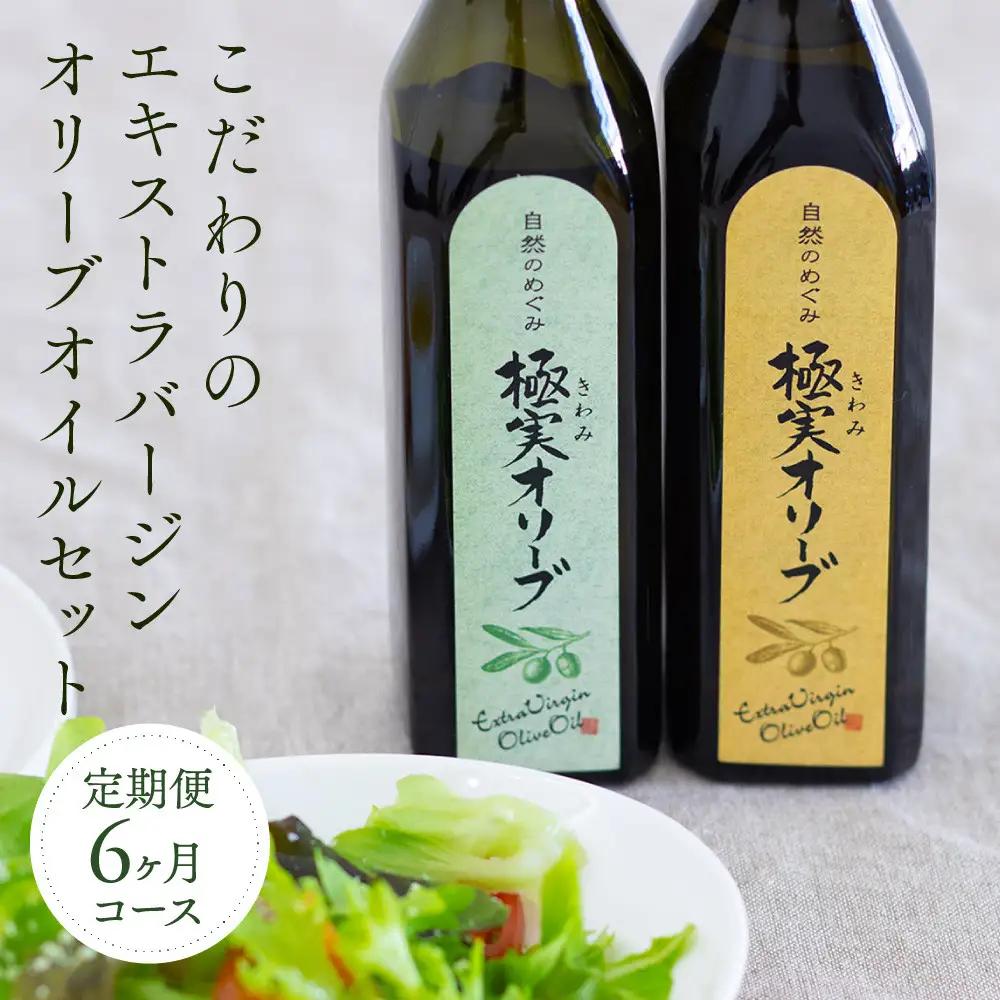 【定期便6ヶ月コース】こだわりのエキストラバージンオリーブオイルセット【SM3-2】