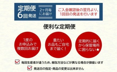 【定期便６回】支援企画！くまもと生産農家応援定期便！　コロナ影響・災害被害　なごみ町