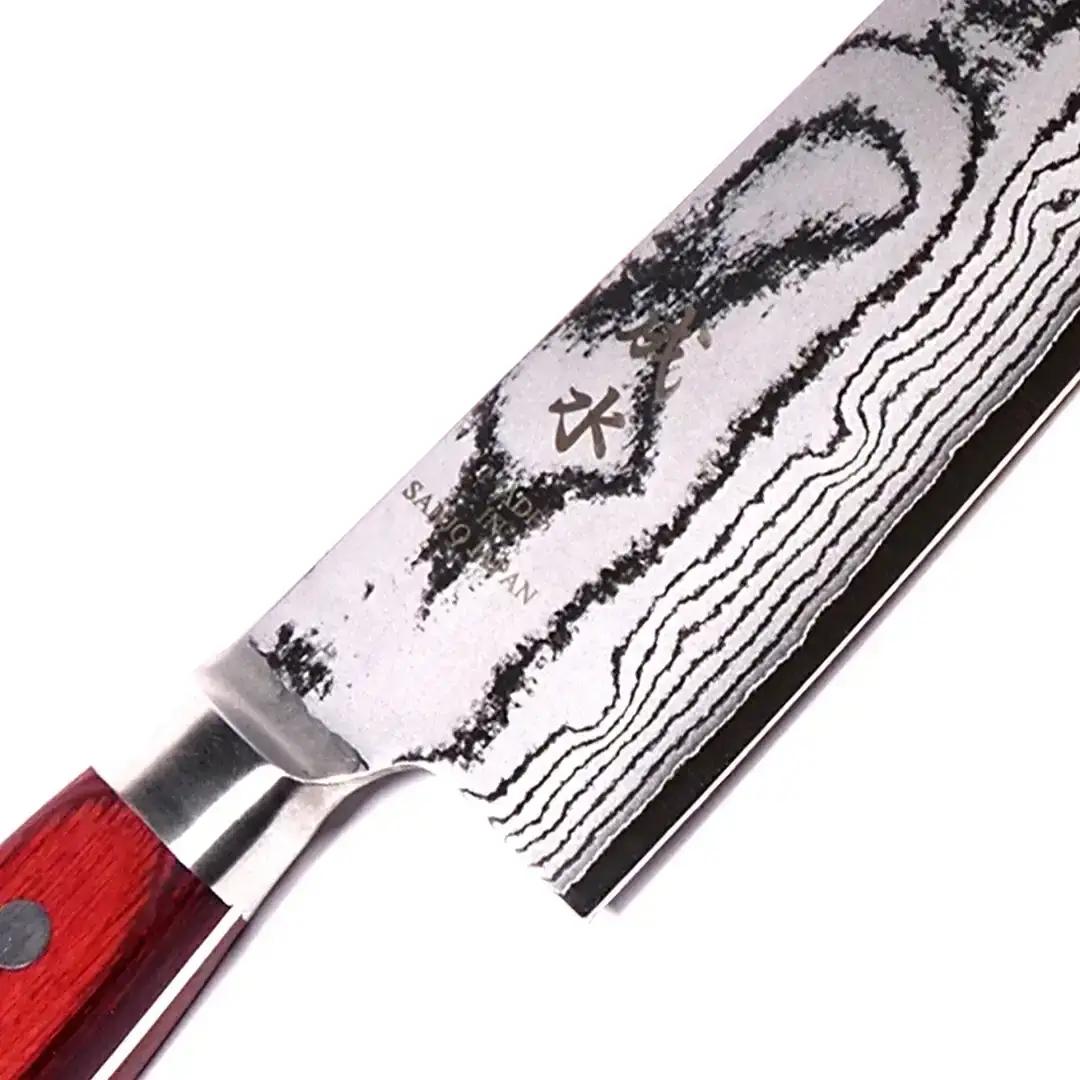 [成水] ダマスカスv金10号割込 牛刀 刃部21cm キッチンツール ダマスカス 調理器具 料理包丁 【050S020】