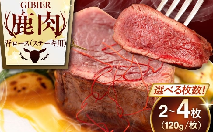 
                  【選べる枚数】 鹿肉 背ロース 2～4枚 《喜茂別町》【EBIJIN】 ジビエ 鹿 ロース ステーキ ステーキ用 赤身 冷凍 冷凍配送 北海道 [AJAO026] 10000円 1万円 15000 15000円 20000 20000円 2万円
                