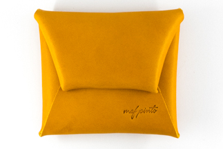 maf pinto コインケース レザー 革 小銭入れ 財布 イエロー