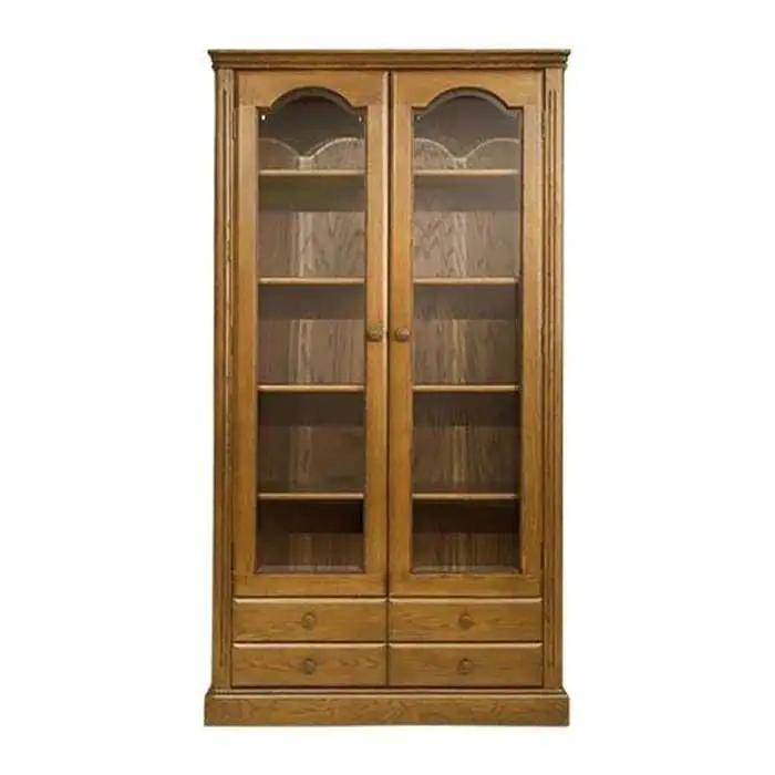 旭川家具 山室家具製作所 エスポアール No.29 書棚 100 【 国産 無垢 インテリア 木製 シック チェスト タンス 収納 本棚 ブックシェルフ 北海道 】 _03419