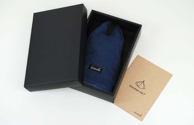 【スピード発送】泉州タオル サウナハット（ネイビー） G2095_イメージ3