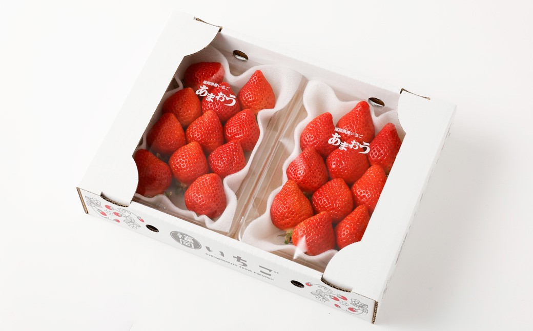 福岡県産 あまおう 合計約1,080g 約270g×4パック