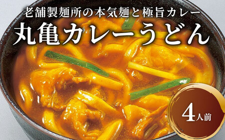 さぬきうどん カレーうどん 4人前 スープ付
