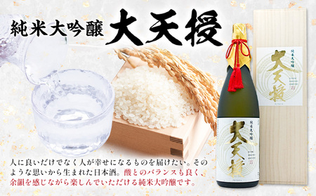 純米大吟醸 大天授 1.8L 1本《30日以内に出荷予定(土日祝除く)》麻原酒造株式会社 茨城県 河内町 酒 日本酒 【配送不可地域あり】