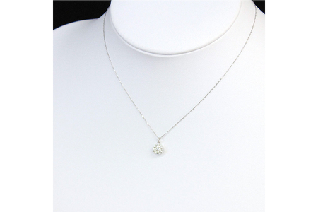 ネックレス PT900 プラチナ ダイヤモンド 0.3ct 【f024-pt】