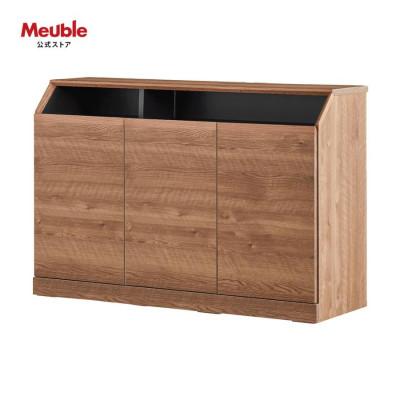 ふるさと納税 大川市 it イット 120cm サイドボード &lt;ヴィンテージナチュラル&gt; 【モーブル】【大川家具】