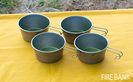 FIRE BANK ロッキーカップ500【2個セット】キャンプ バーベキュー BBQ ソロキャンプ  アウトドア 登山 キャンプ飯 人気 厳選 袋井市 アウトドア用品 キャンプ用品 食器 器 調理器具