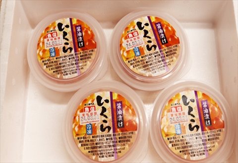 醤油いくら100g×4P A-10021