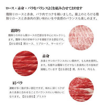 松阪牛 極上すき焼き 1kg【配送不可地域:離島】【1566673】