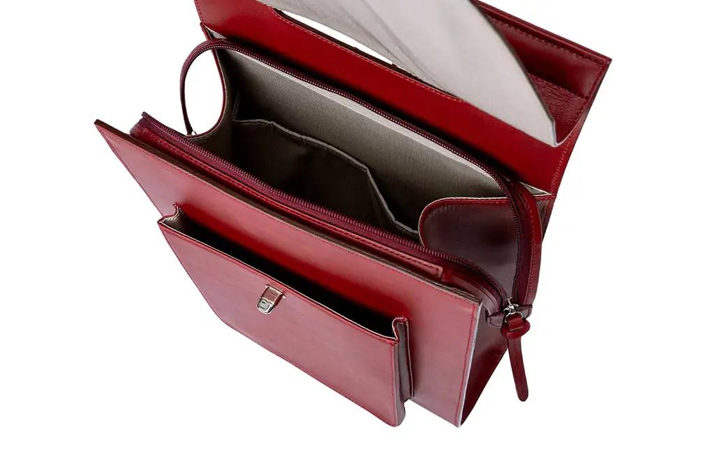 豊岡鞄 TOTTE 3WAYリュック ボルドー MBC022 / 3way バッグ レディース トート ショルダー リュック 牛革 落ち着いた色合い A4サイズ収納 肩掛け 斜め掛け トートバッグ シ