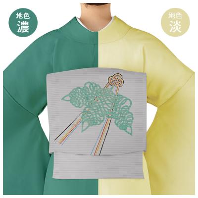 ふるさと納税 京都市 【和装振興応援プロジェクト】歳時記7月1「七夕」京手描友禅 染帯|染帯 着物 織物 人気 おすすめ |  | 01