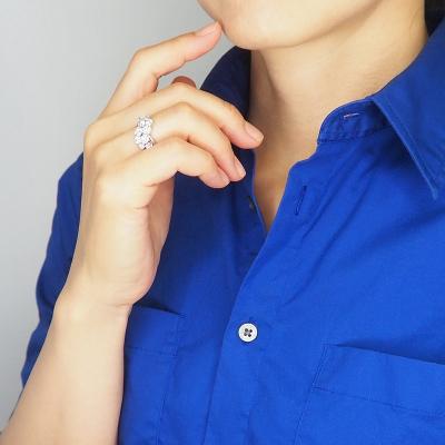 ふるさと納税 甲府市 2ct プラチナ ダイヤモンド リング　HR-005661 |  | 03