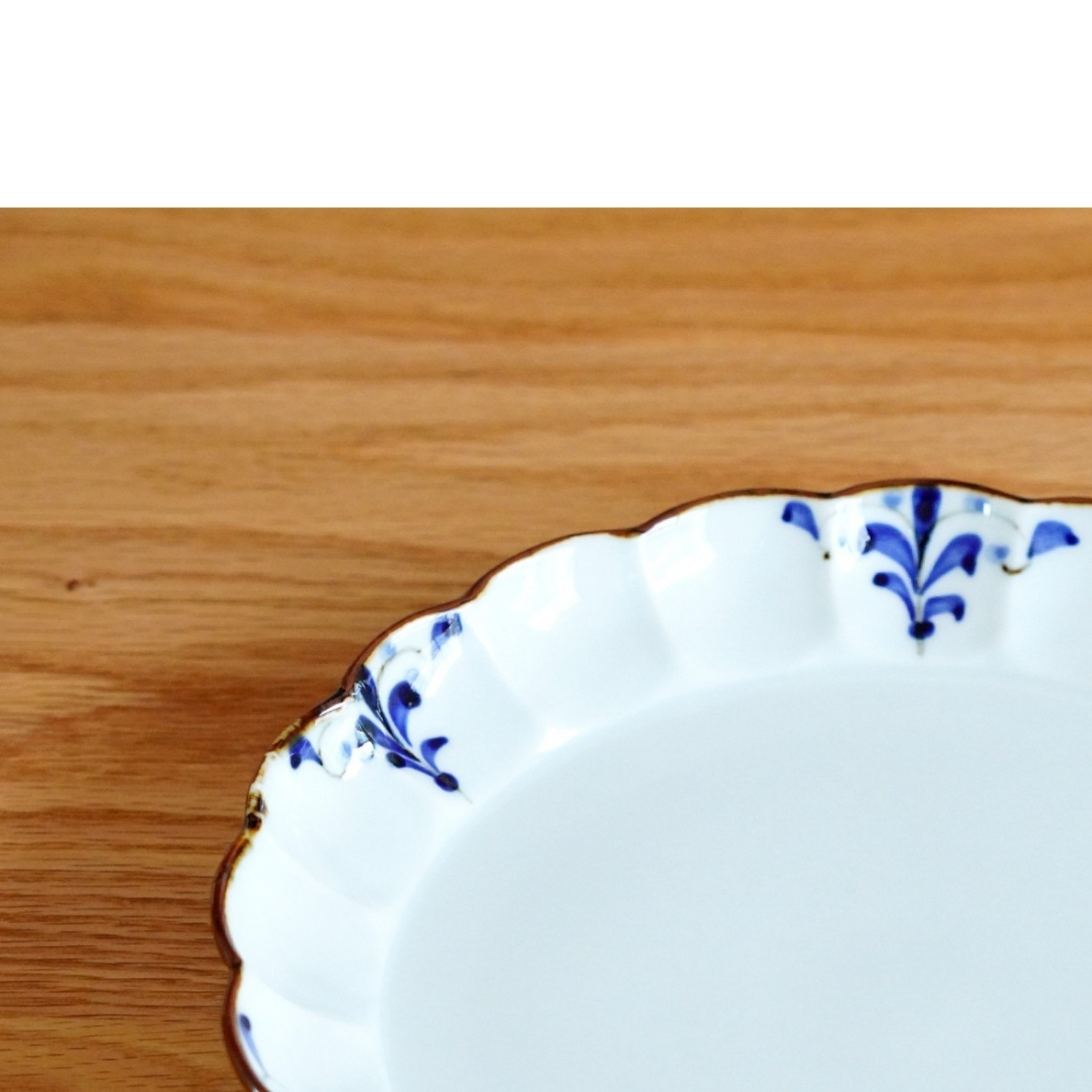 皓洋窯 有田焼 菊割皿 Lサイズ 1枚 皿 プレート 食器 うつわ 器 ギフト 贈り物 フラット 盛り付け A14-60_イメージ2