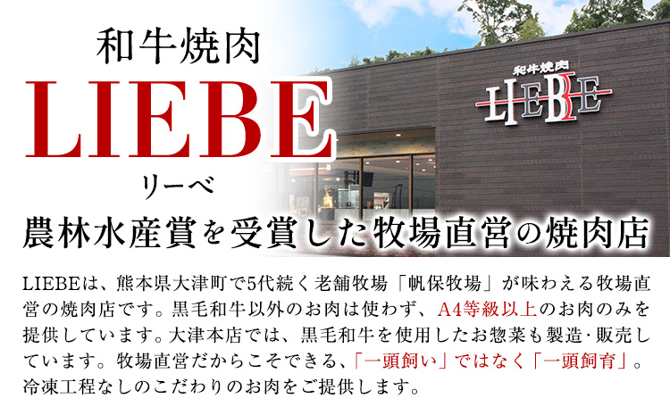 厳選くまもと黒毛和牛ハンバーグ 5個 (1個150g)《30日以内に出荷予定(土日祝除く)》熊本県 大津町 和牛焼肉LIEBE くまもと黒毛和牛 ハンバーグ 冷凍 リーベ---so_fliekrham