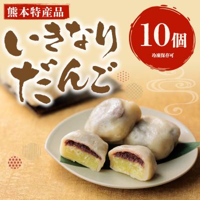 ふるさと納税 阿蘇市 熊本郷土菓子 いきなりだんご 10個