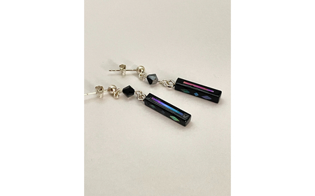 貝黒 スティック型 ピアス wa047-039