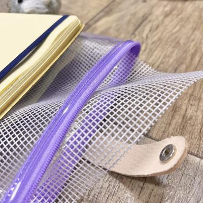 ふるさと納税 岡崎市 表紙がポーチになったバインダーLの手帳　推し活に最高【SPEECHBALLOON】Fairyパープル |  | 03