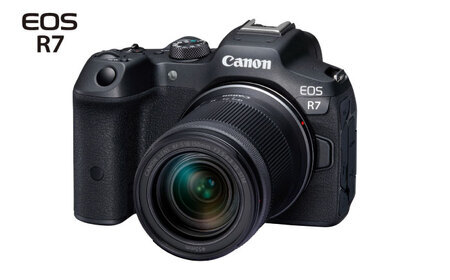 Canon EOS R7 カメラ レンズキット【長崎キヤノン】[MA22] キャノン
