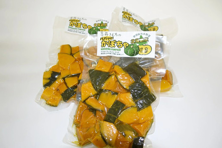 喜井ファーム　パパっとかぼちゃセット(500ｇ)（DD09）