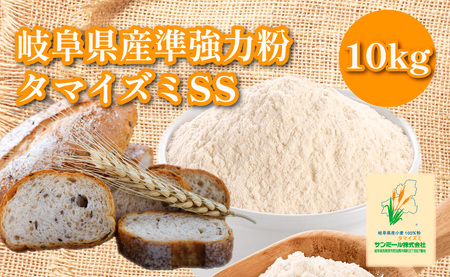 1228 タマイズミSS　10kg 岐阜県産小麦準強力粉